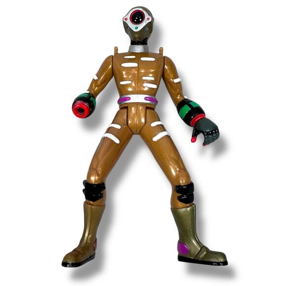 Bandai Power Rangers Time Force Cyclobots Villain Action Figure 5" Loose 2000 - Picture 1 of 6